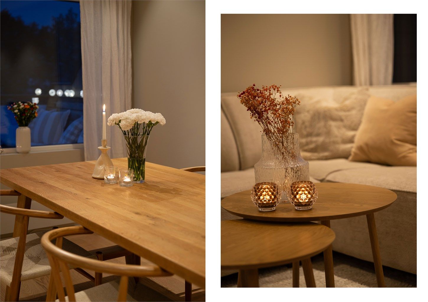 Stemningsbilde kveldstid.