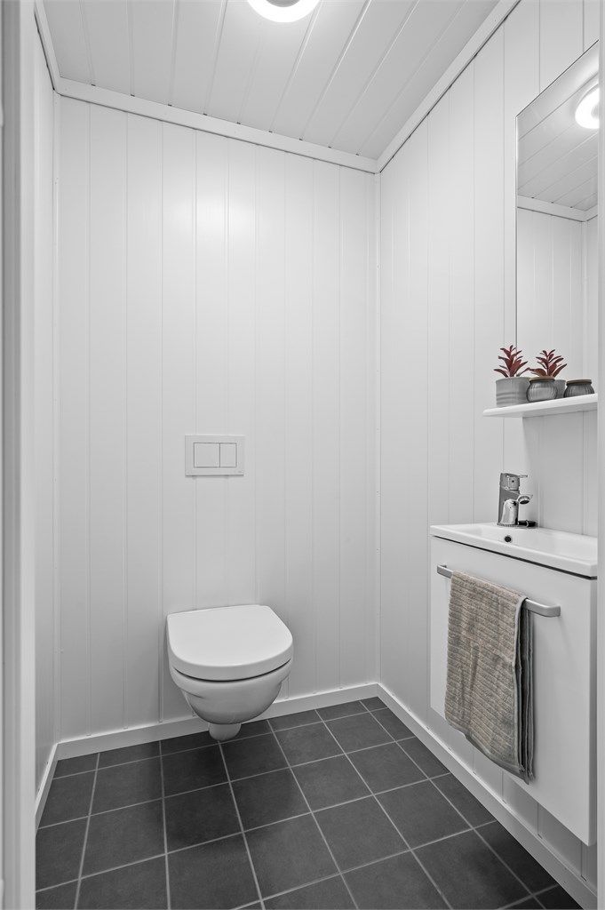 Bilde fra identisk hytte.