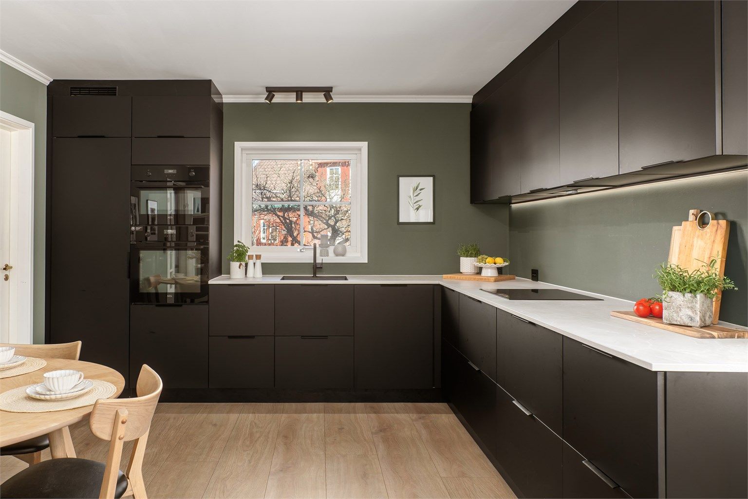 Kjøkkenet ble byttet overgangen 2021/2022