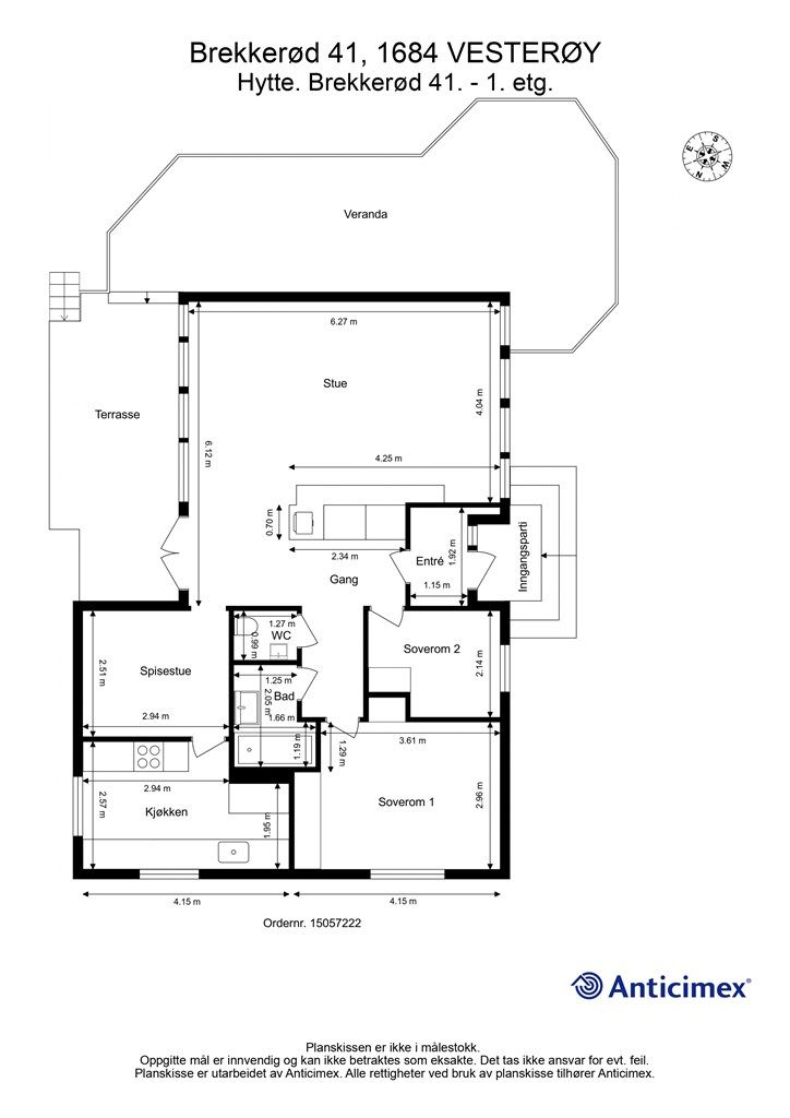 Plantegning - Brekkerød 41
