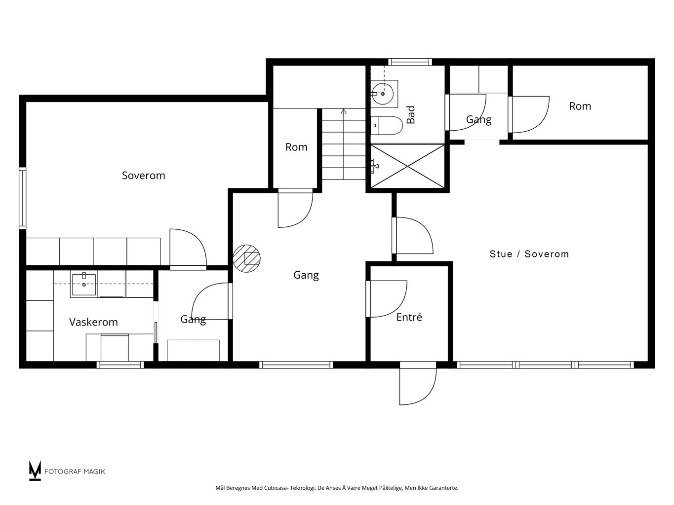Plantegning underetasje