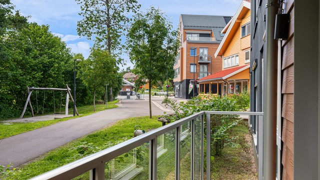 Bilde tatt fra balkongen til leiligheten