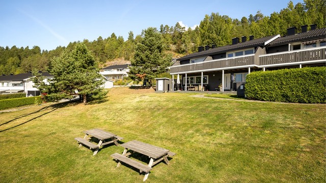 Innbydende to-roms leilighet med kort avstand nærbutikk og tursti ved elva
Fotograf: Stine Prøitz Jørgensen