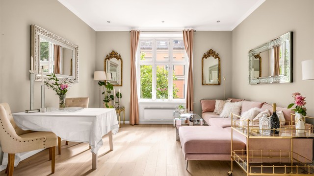 Inkognito terrasse 3B ligger midt i hjertet av Frogner, et av Oslos mest ettertraktede og klassiske nabolag. Foto: Bjørnar Solberg.