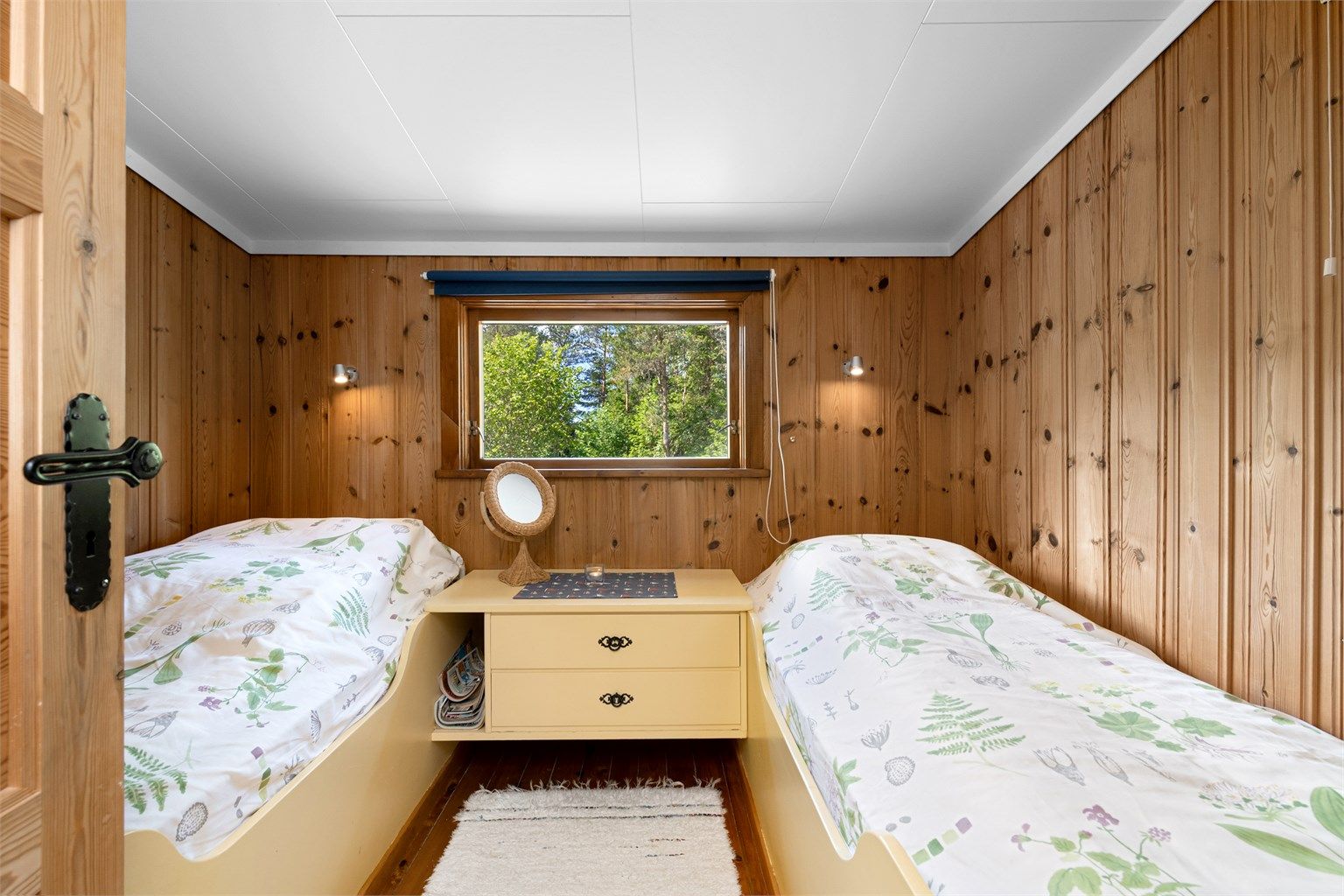 Soverom i loftsetasjen