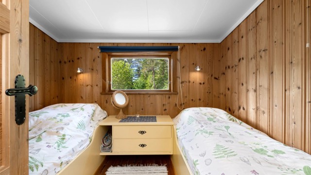 Soverom i loftsetasjen