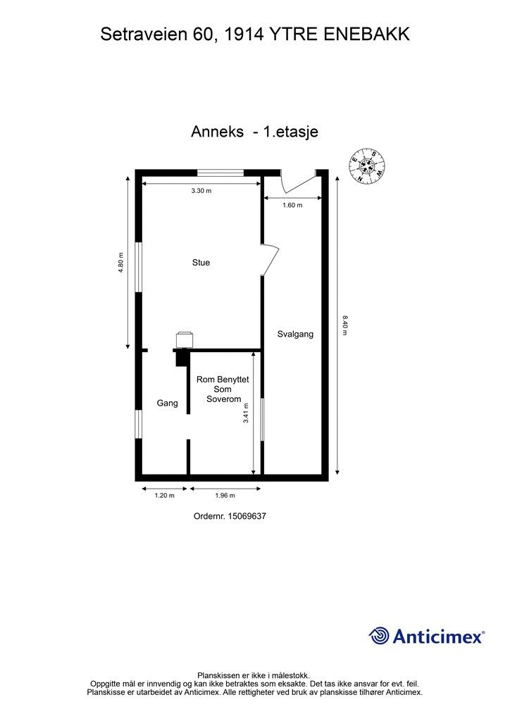 Plantegning - Anneks