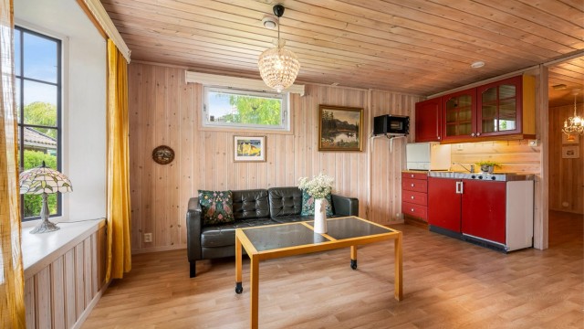 Hybelen er ikke utleid per i dag, men forrige leieavtale var på kr. 6500/mnd.