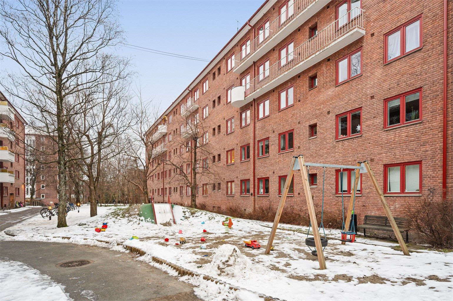 Med lekestativer for de minste! 