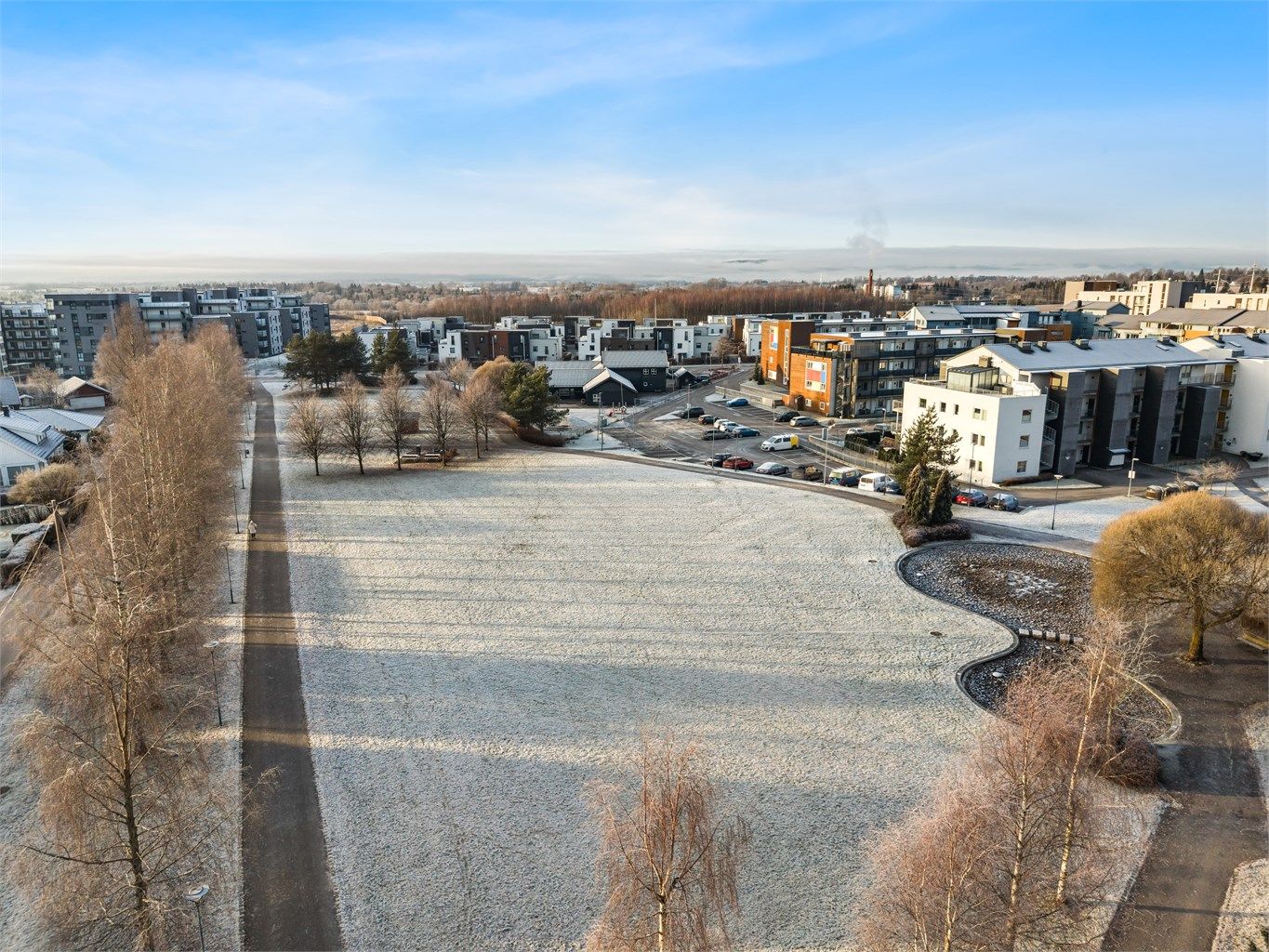 Nærhet til flotte turområder som Jessheimmarka og Nordbytjernet.