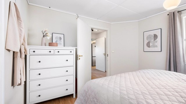 Her har du også god plass til ekstra oppbevaring.