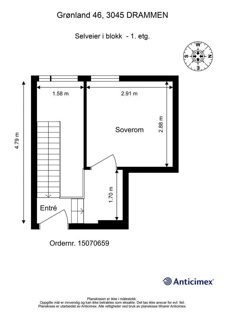 Plantegning - 1. etasje