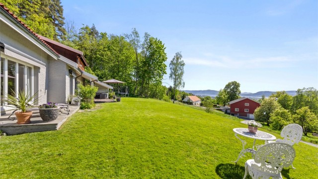 Velkommen til Reistadbakken 9! Foto: Anders Bredvei Kjøndal/Luxe AS