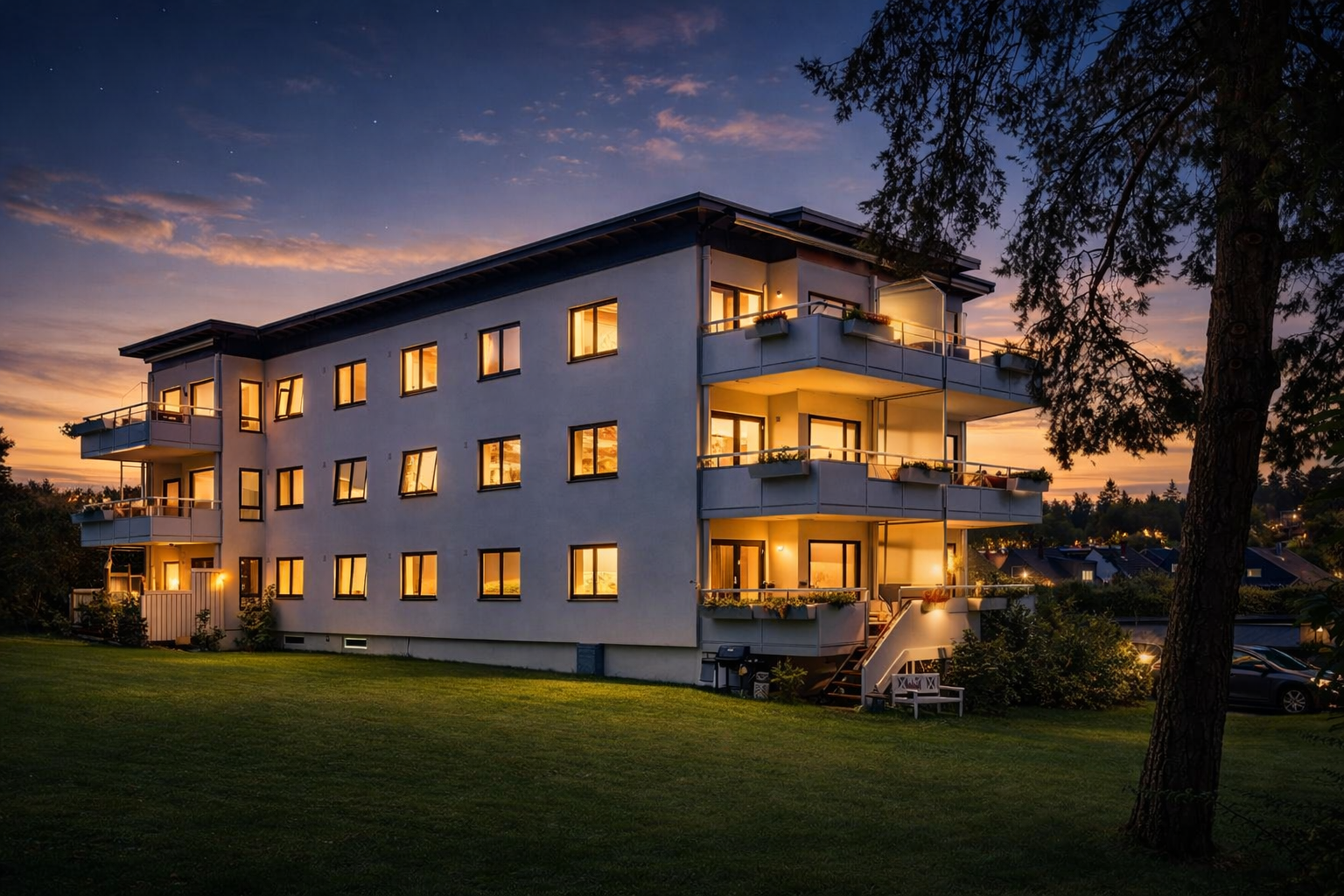 Velkommen til Øygardveien 70 på Bekkestua. Foto: Zovenfra AS