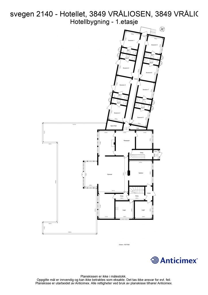 Plantegning 1.etasje