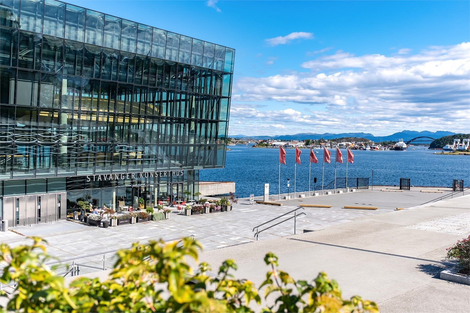 Det er kort gåavstand til konserthuset i Stavanger hvor man også finner restauranten Spiseriet. 