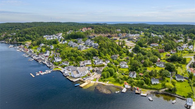 Kongshavn er et etablert og rolig boligområde i Arendal kommune.
