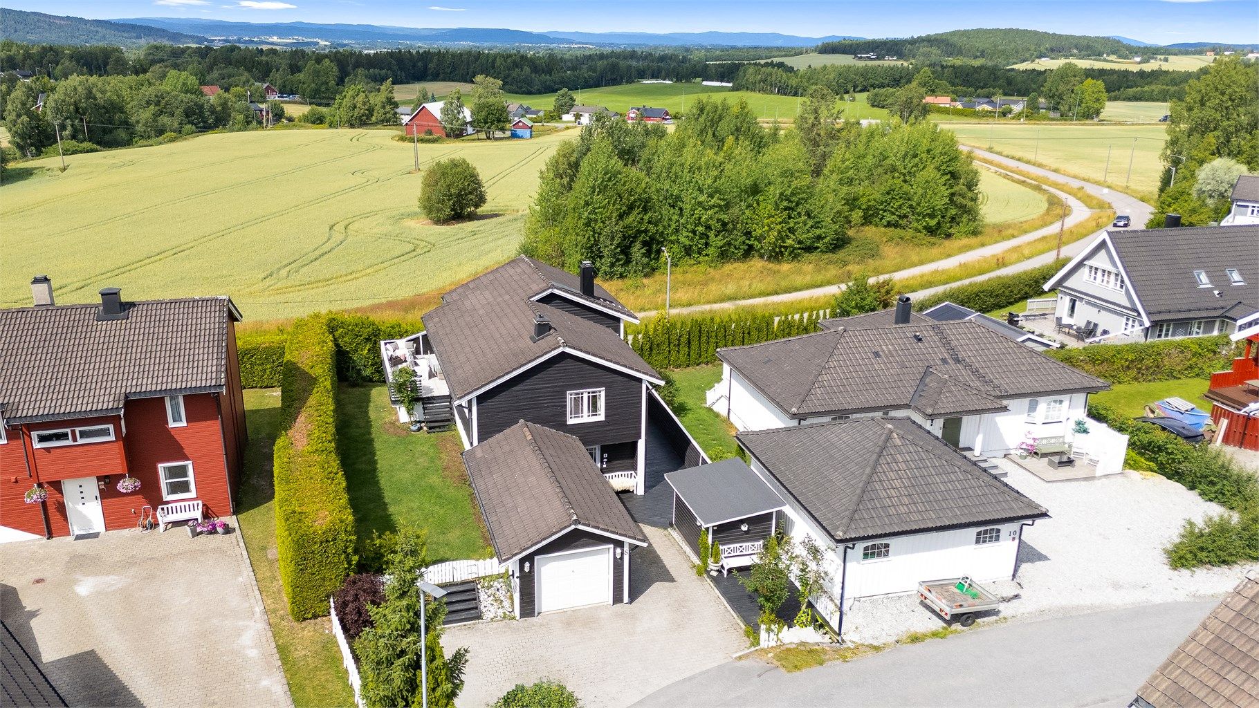 Lundermoen er et barnevennlig område med mange familier.