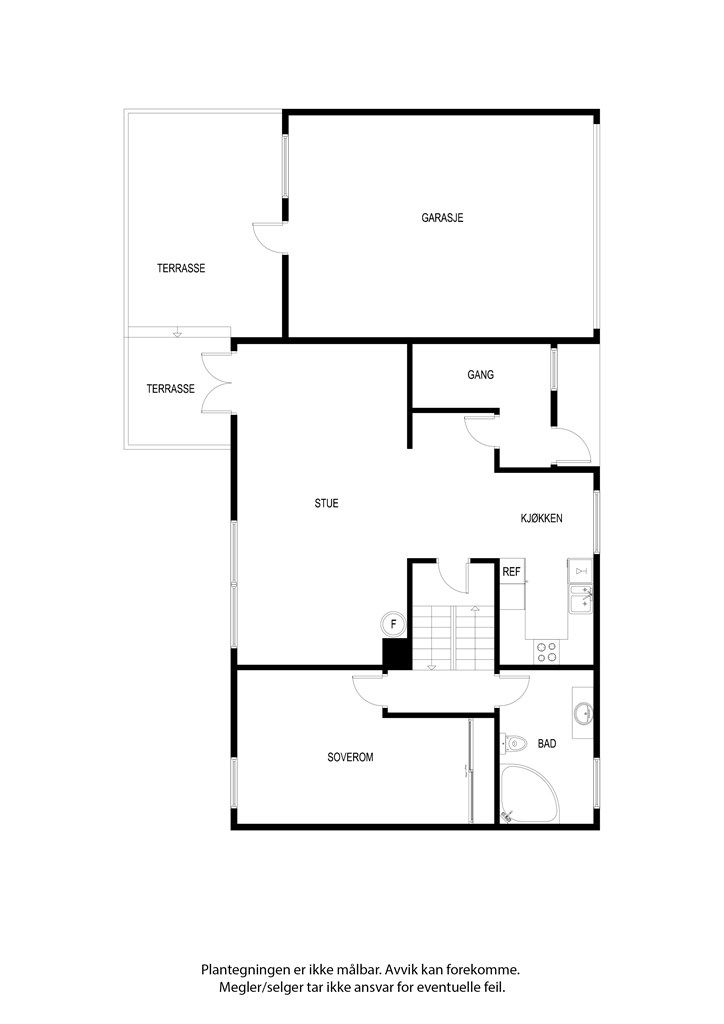 Plantegning - 1. etasje
