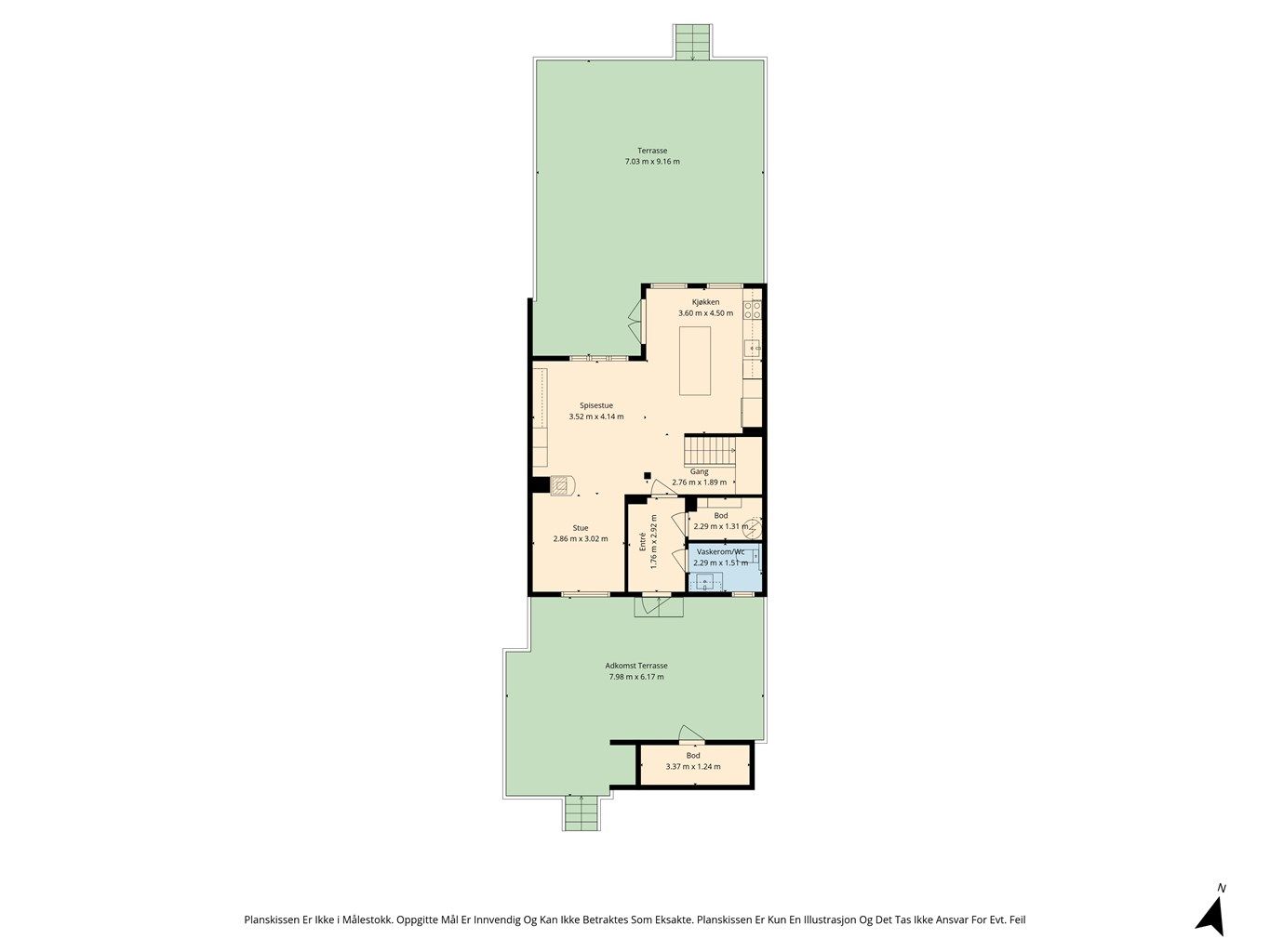 Plantegning 1.etasje