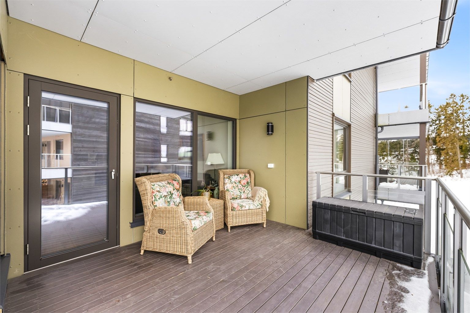 Vestlinna 2B er en delikat og arealeffektiv 2 roms, beliggende i 2. etasje med heisadkomst