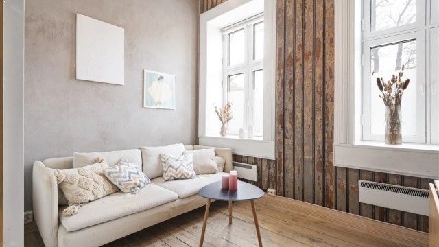 Morten Frølich v/ Krogsveen Hasle har gleden av å presentere Vogts gate 15. Foto: Peter Futo