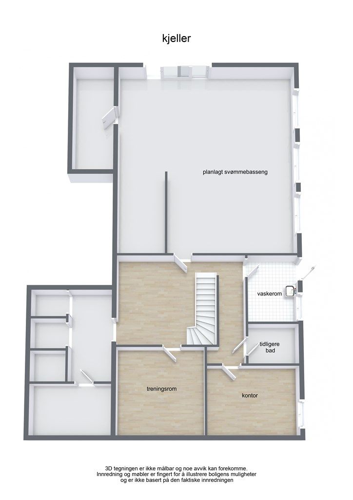 Plantegning underetasje