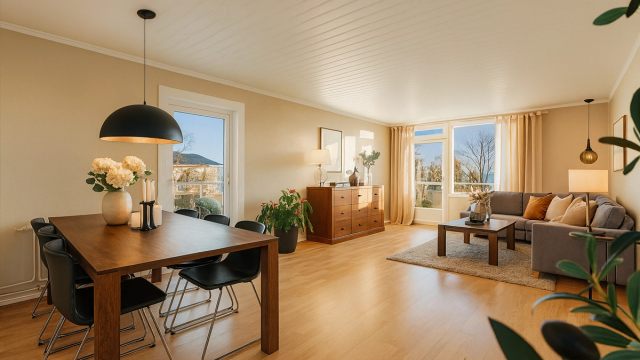 Velkommen til Eiksveien 88 b presenter av daglig leder og eiendomsmegler Mats Lund hos Krogsveen Bærum - Utsikten taler for seg selv i denne leiligheten.