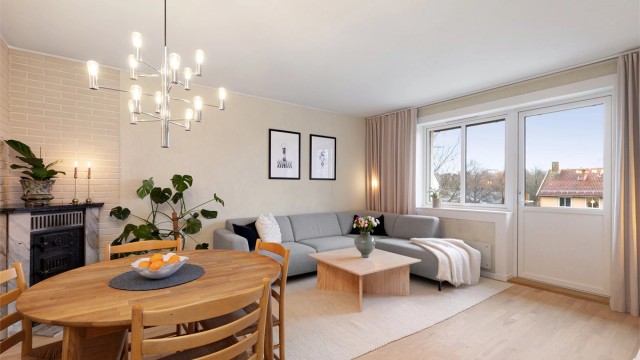 Velkommen til Kjelsåsveien 5B - Lys og delikat 3-roms toppleilighet med flott beliggenhet! Foto: Hanne Bruland