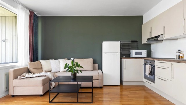 Balansert ventilasjon gir leiligheten godt inneklima