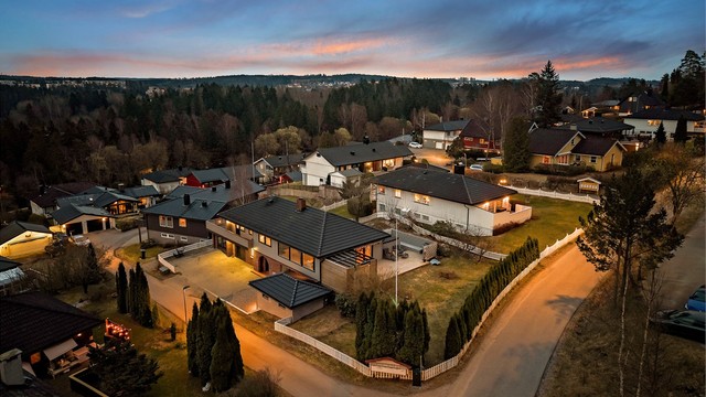 Området er trygt og godt for barn å vokse opp i.
