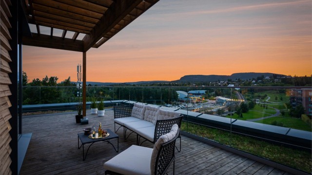 Her er det lett å sette seg tilbake og nyte late dager og kvelder