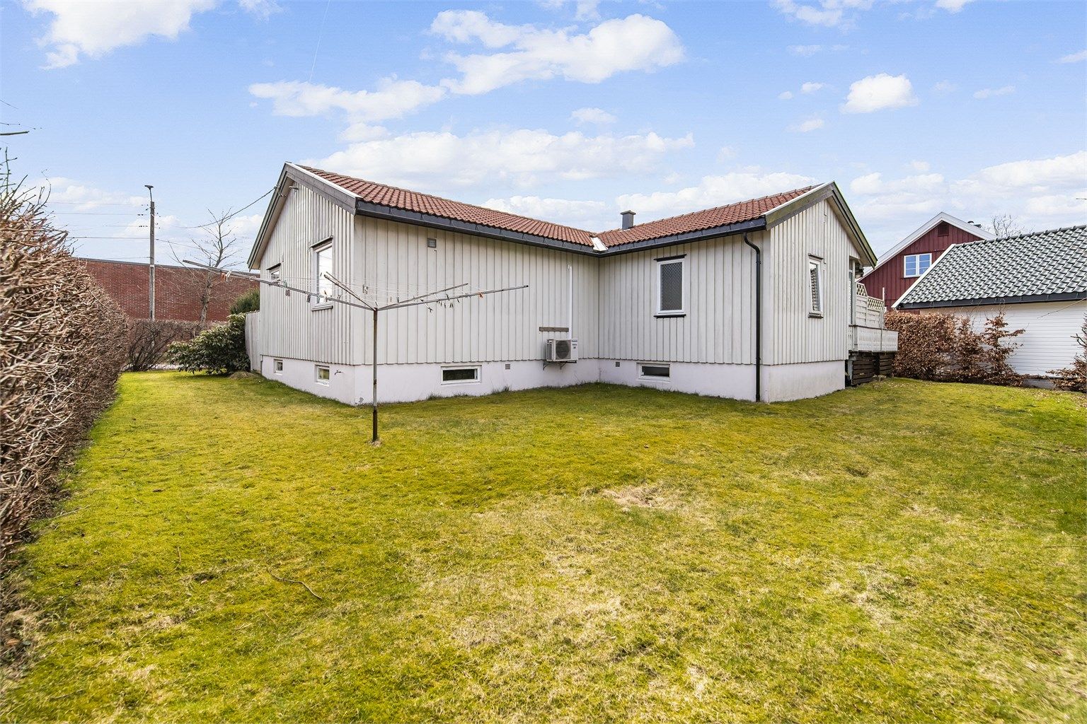 Meget barnevennlige utearealer 