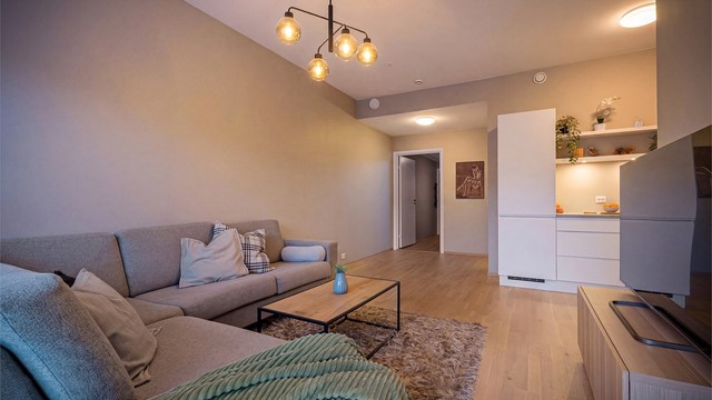 Den gode takhøyden skaper en god romfølelse.