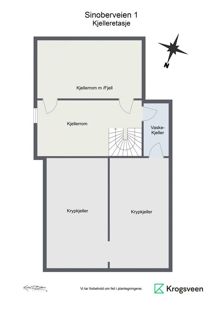 Sinoberveien 1 - kjelleretasje