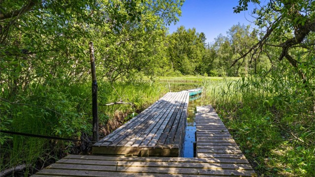 Uteområde - her er det muligheter for å dra ut med kajakk eller kano om sommeren, eller stå på skøyter om vinteren