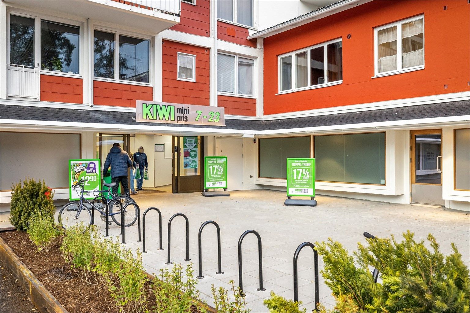 Kiwi på Tonsenhagen Torg