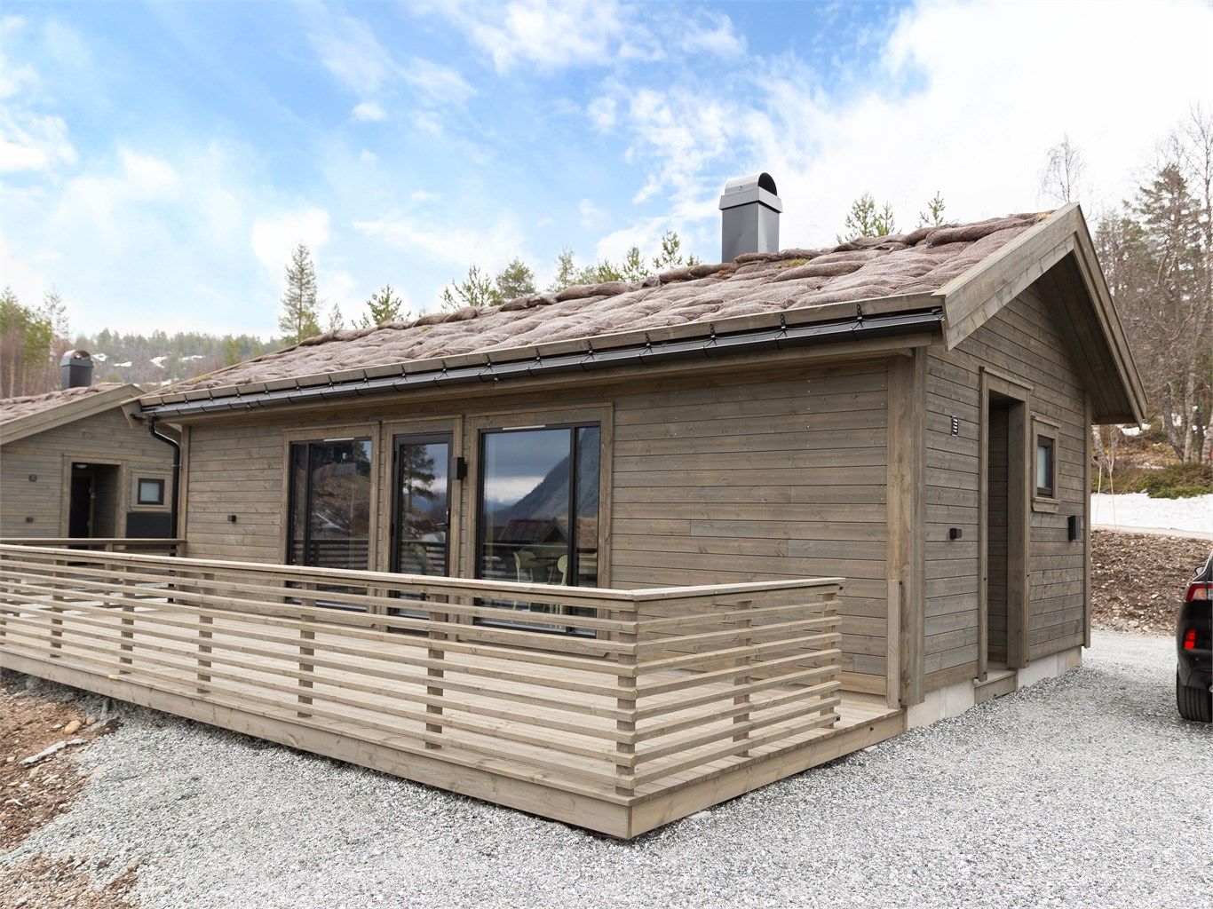 Arealeffektiv hytte med god planløsning og moderne løsninger! (Alle bilder er fra tilsvarende hytte). 