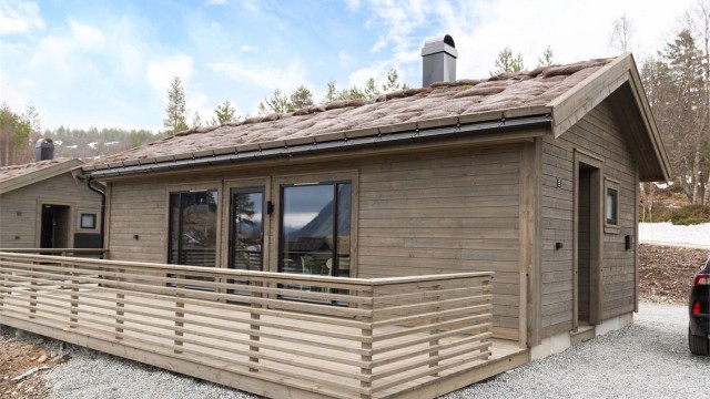 Arealeffektiv hytte med god planløsning og moderne løsninger! (Alle bilder er fra tilsvarende hytte).