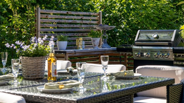 Detaljbilde terrasse