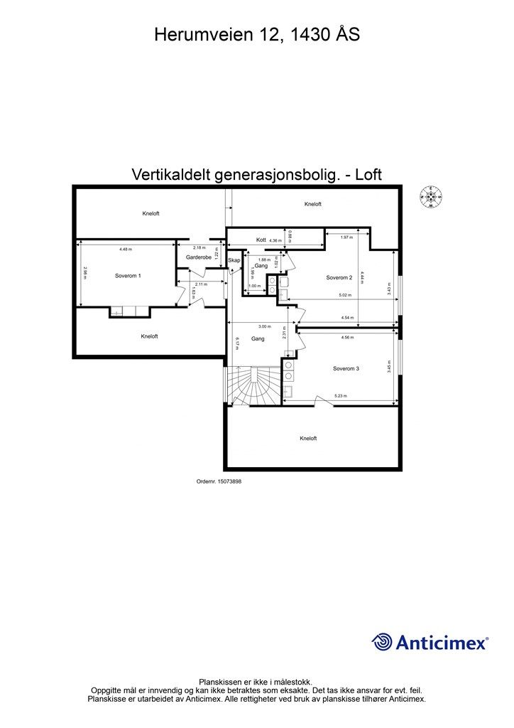Plantegning 2. etasje
