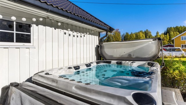 Boblebadet medfølger ikke
