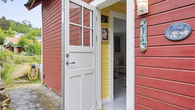 Hyggelig inngangsparti