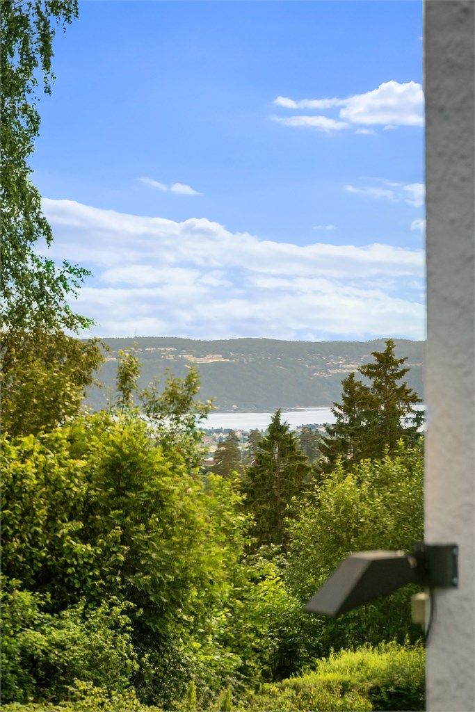 Fjordutsyn fra det tredje soverommet