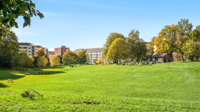 Nærområdet: Noen meter unna har du din egen grønne oase - Iladalen. En stor, flott park, tilbaketrukket fra all biltrafikk. I tillegg er det flere flotte turmuligheter langs Akerselva.