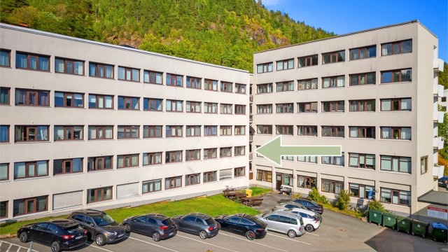 Leiligheten ligger svært sentralt på Bragernes med kort gangavstand til sentrum.
Foto: Ole Thoresen.