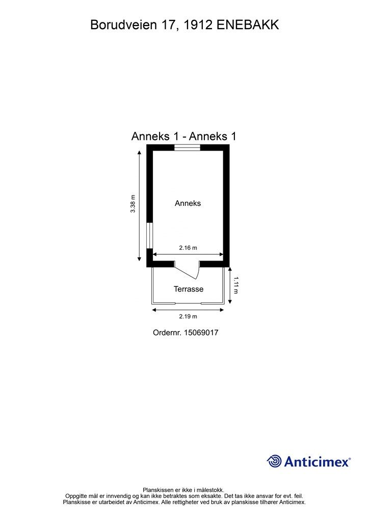 Plantegning Anneks 1