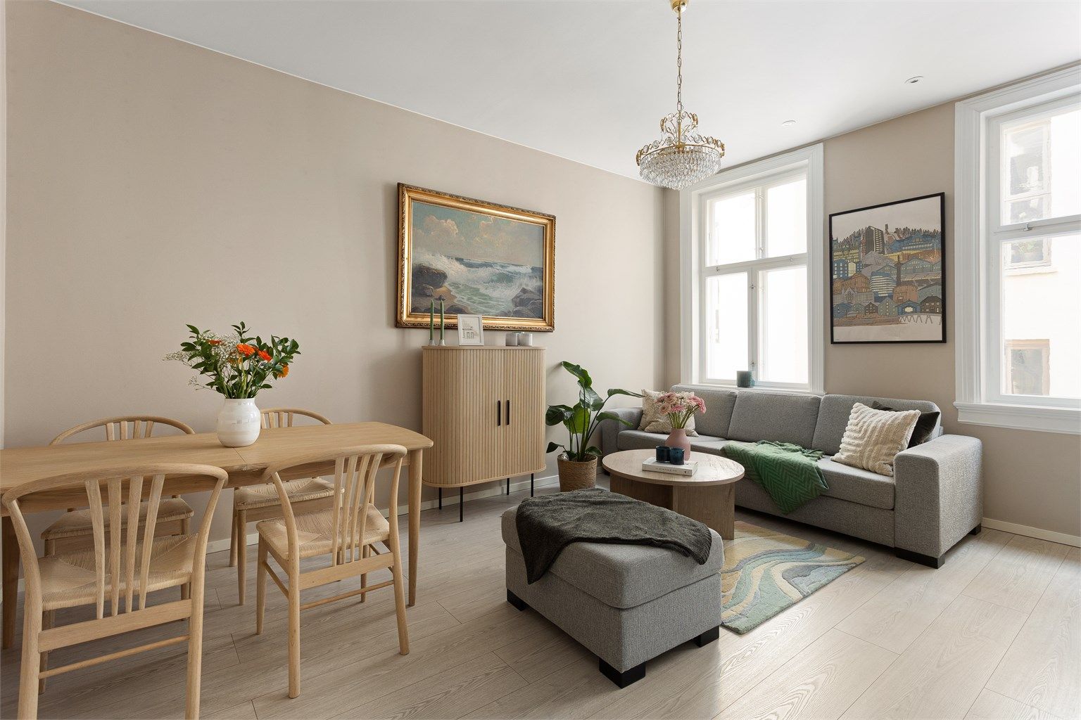 Nora Rørvik Larsen v/ Krogsveen ønsker velkommen til President Harbitz Gate 7B!