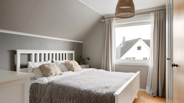 Luftig og godt soverom.