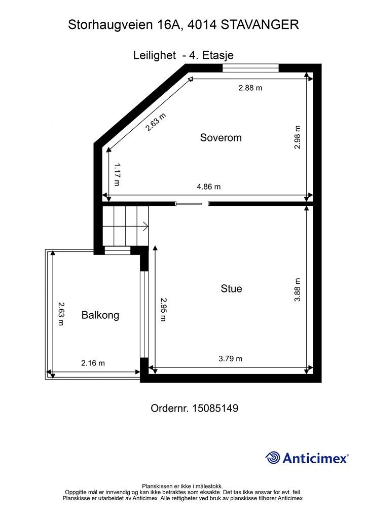 4. etg (toppetasjen)